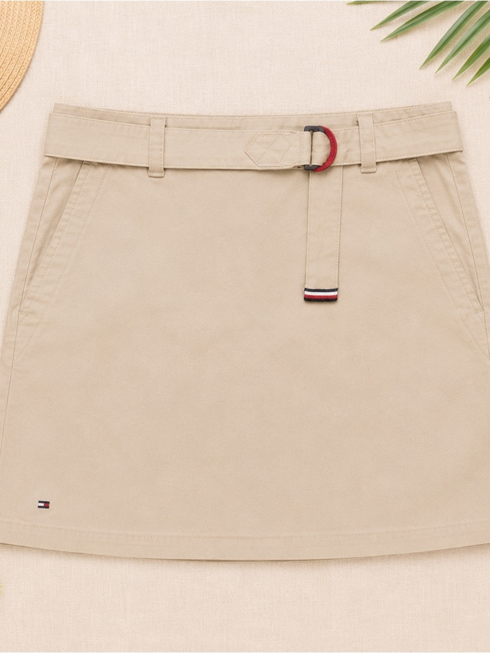 NWT Tommy Hilfiger Hollywood Khaki Skort Size 16 Golf Preppy